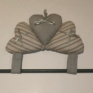 Handmade country kitchen towel holder